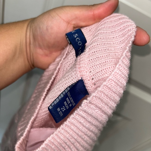 Karen Scott 2X Oversized Floral Embroidery Femme Turtle Neck Long Sleeve Sweater - Picture 8 of 11